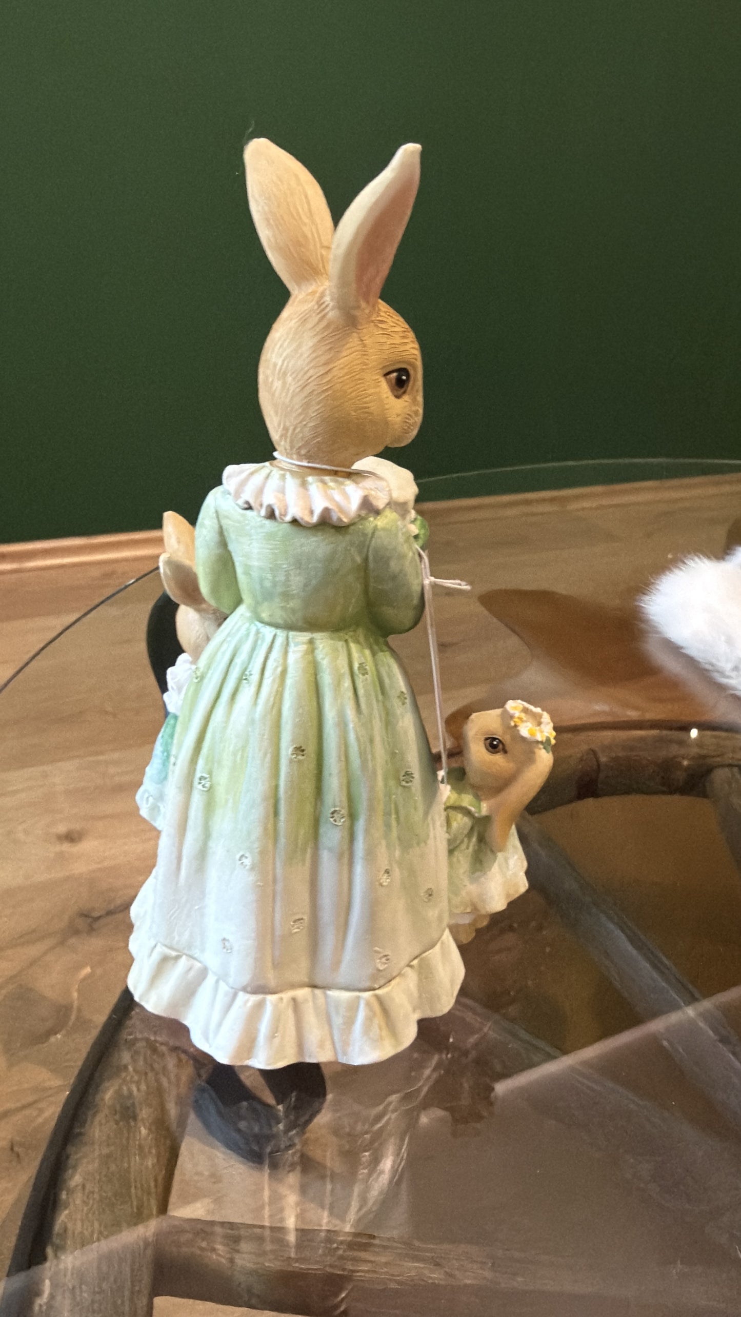 Osterfigur „Hasenfamilie“ – liebevolle Frühlingsdeko