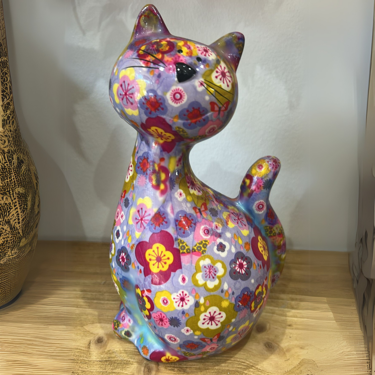 Spar-Katze Keramik