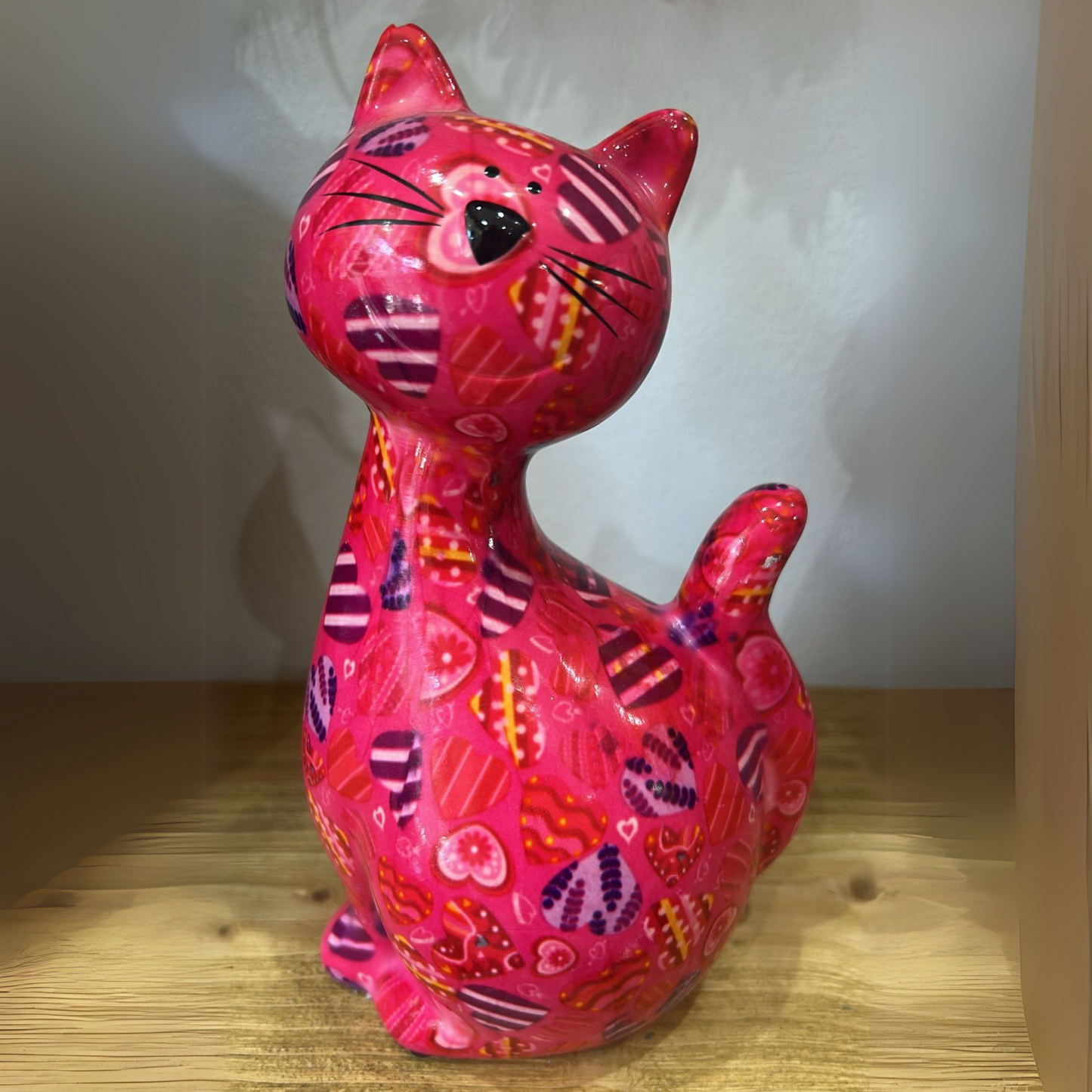 Spar-Katze Keramik
