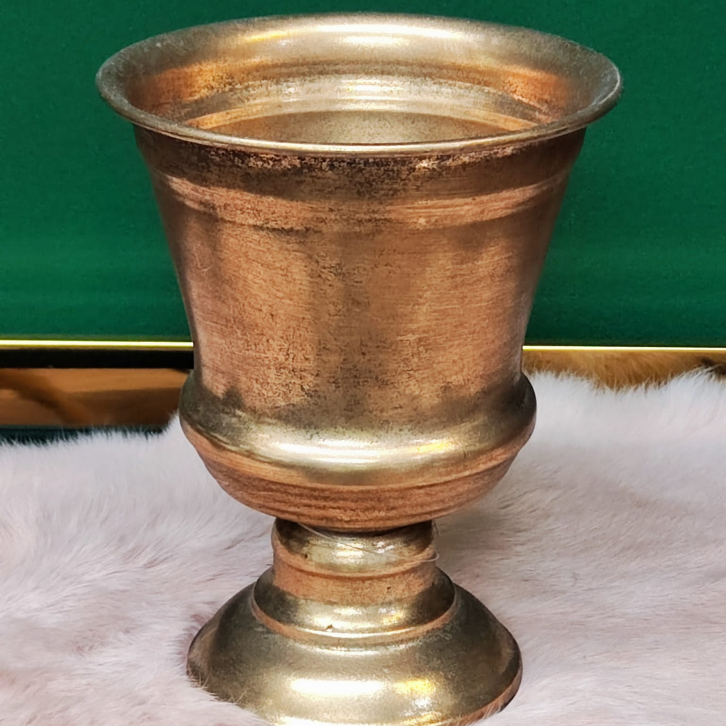 Metallvase