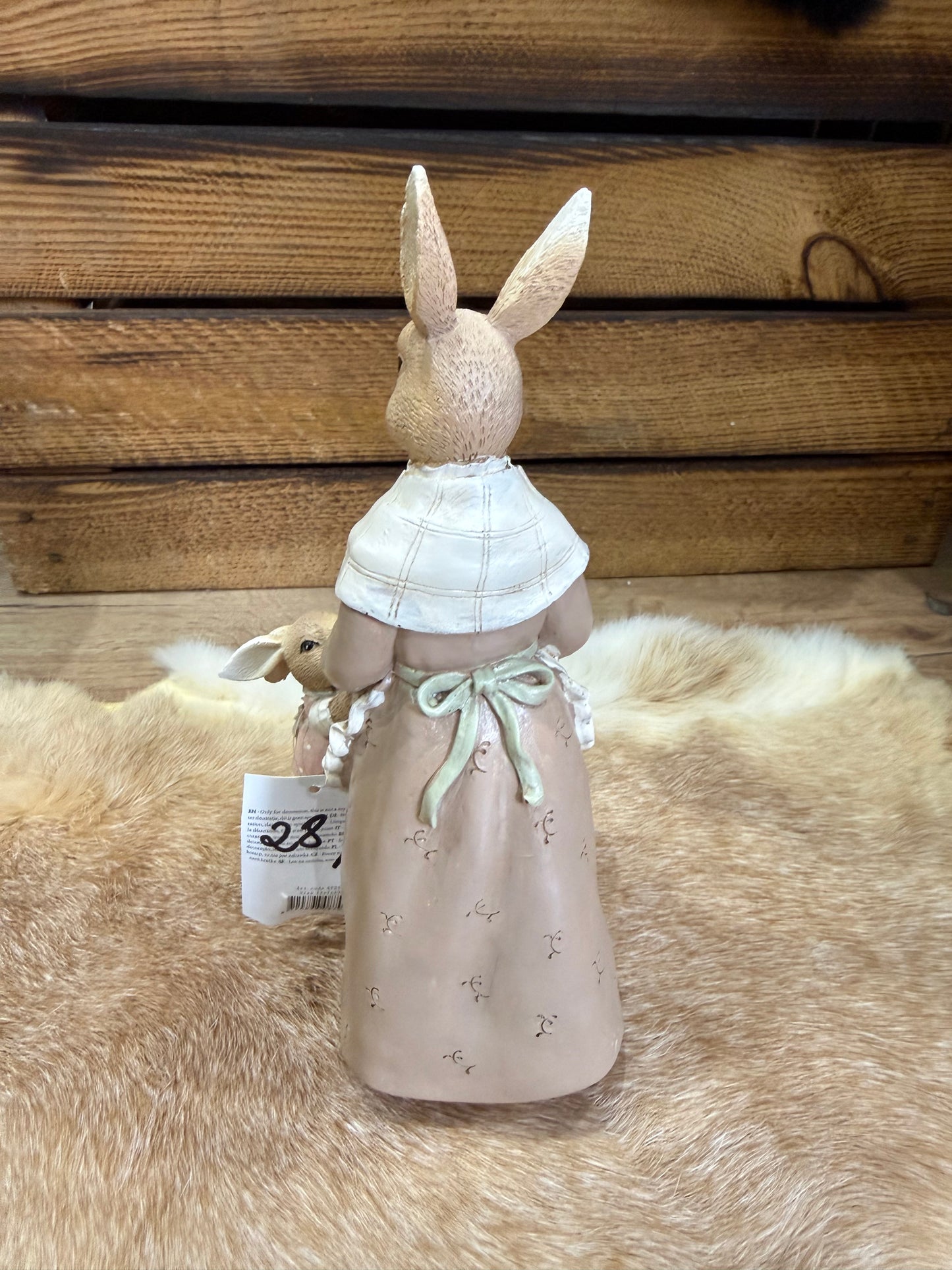 Wunderschöne Deko-Hasenfigur – Perfekt für Frühling & Ostern