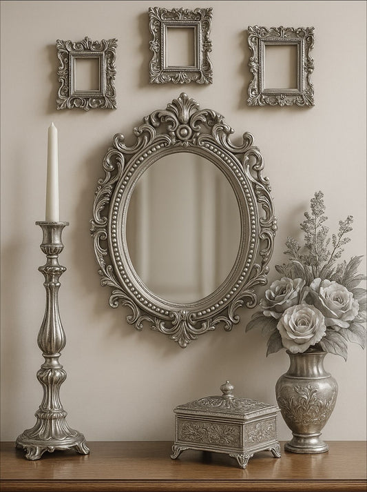 Eleganter Spiegel im Vintage-Stil
