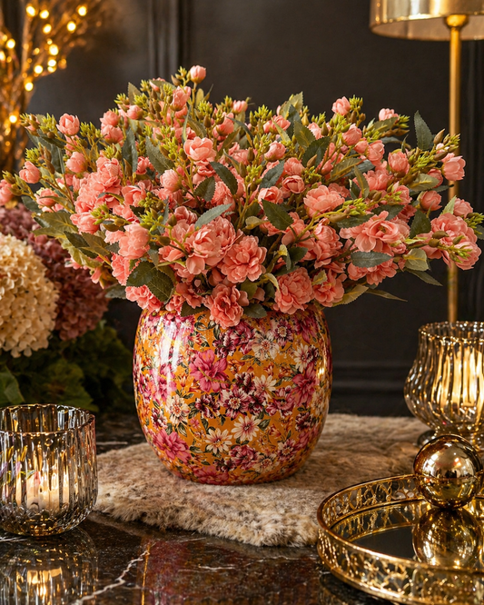 ✨ Elegante Metallvase im modernen Stil ✨