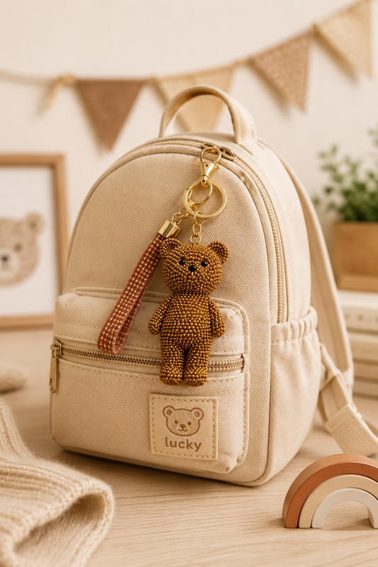 Schlüsselanhänger Teddybär – 2er Set 🧸✨