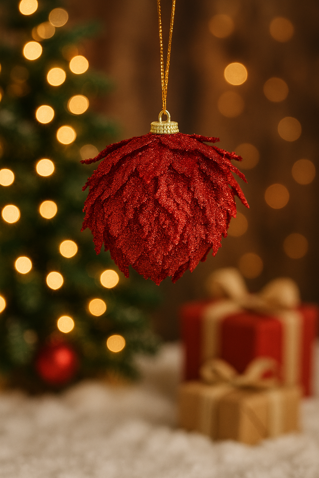 Dekorative Weihnachtskugel