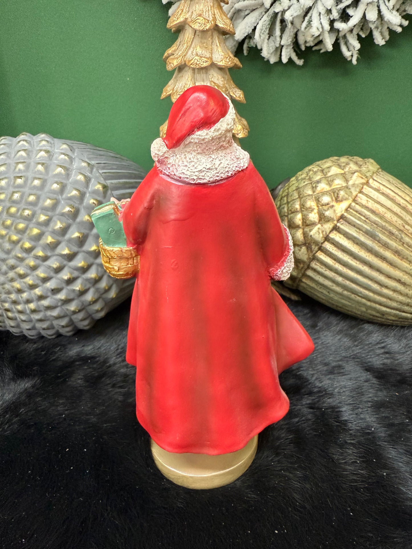 Dekorative Weihnachtsfigur – Heiliger Nikolaus ✨