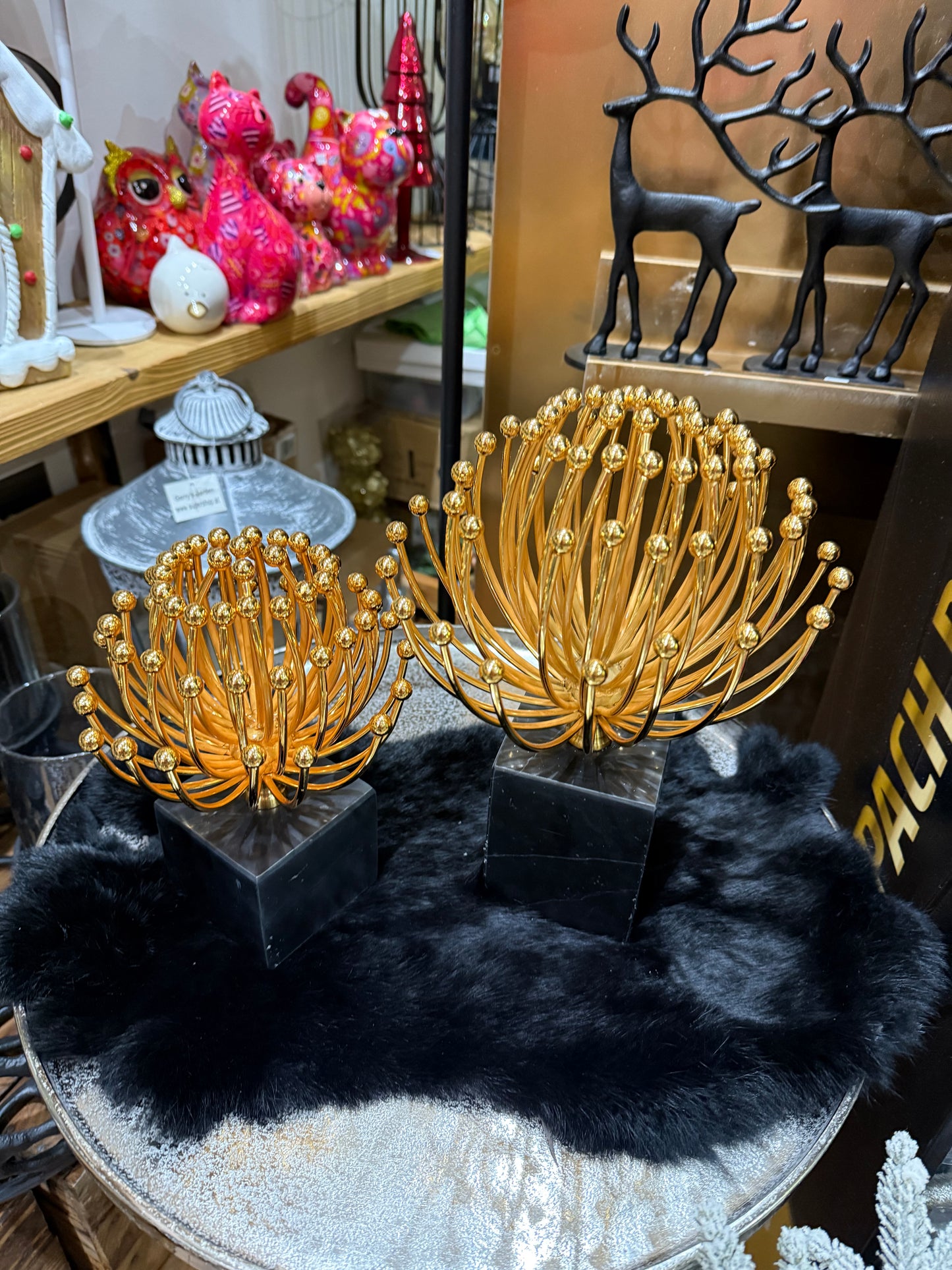 Luxus Design Deko-Set – Gold