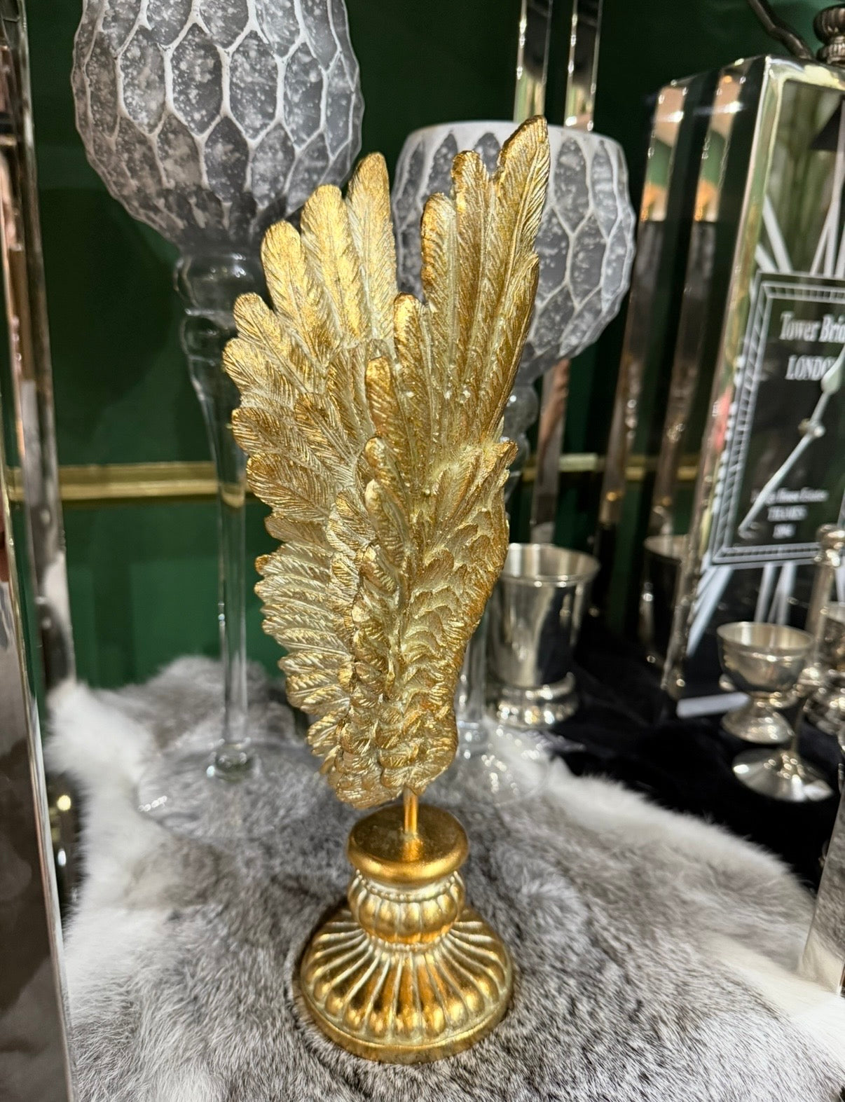 ✨ Dekorative Engelsflügel – Edle Gold Deko ✨