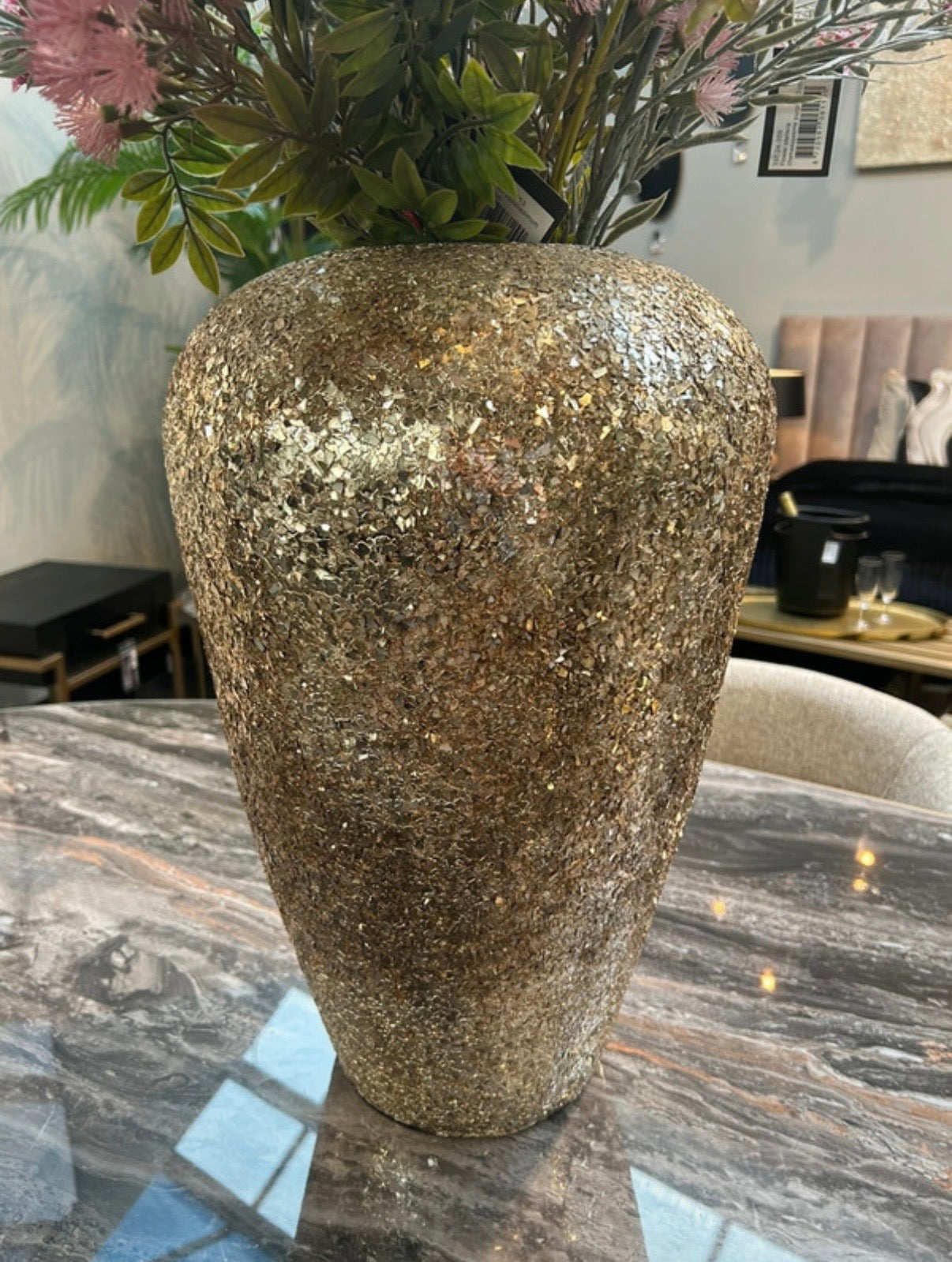 Elegante Metallvase – Colmore
