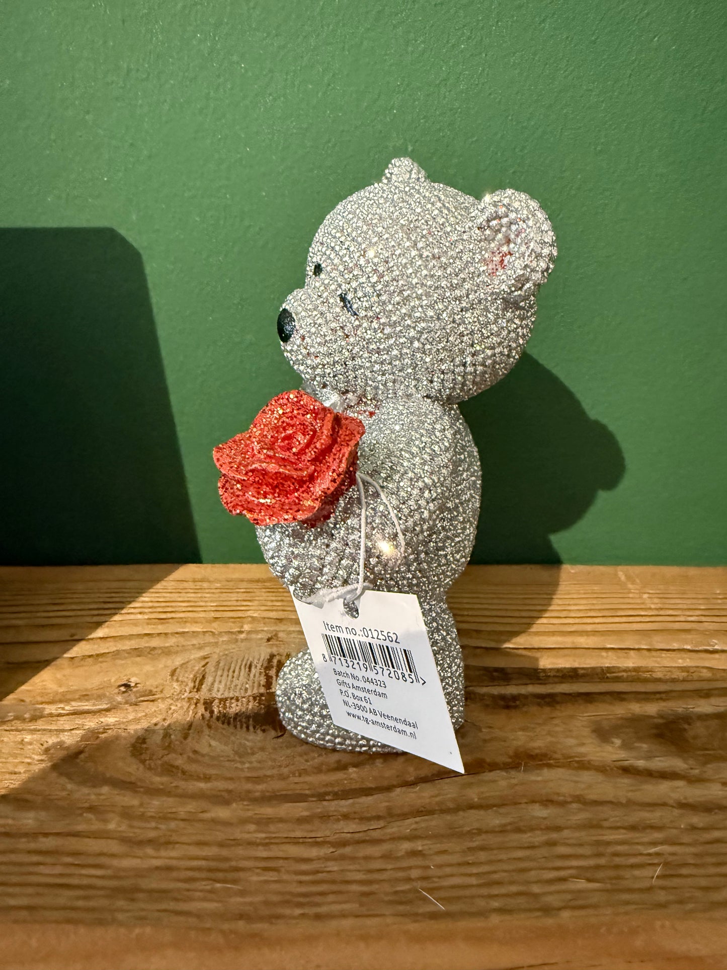 Süße Figur  – Bär mit Blume