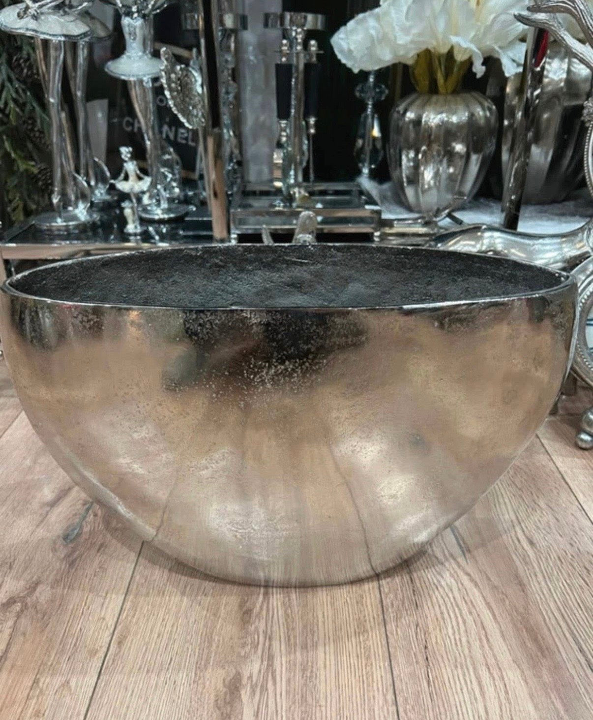 Elegante Metallvase - Colmore