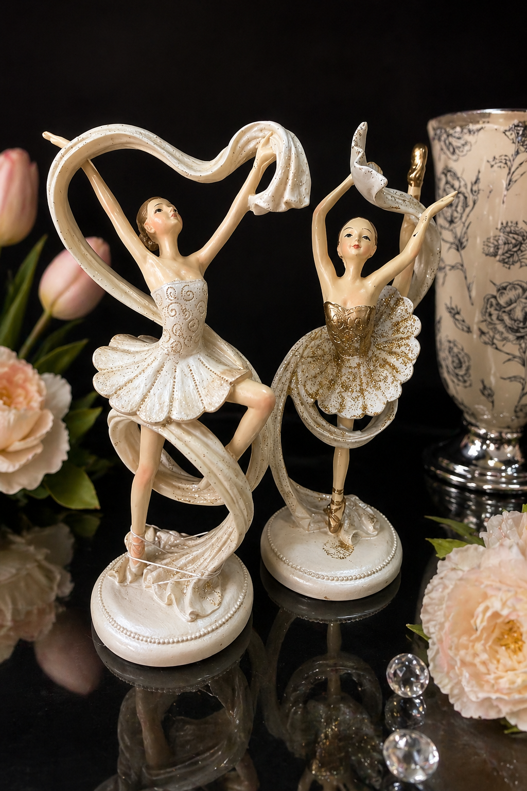 Wunderschöne Ballerina-Figuren