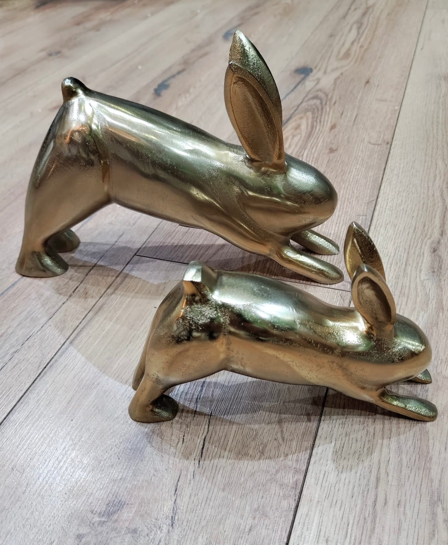 ✨ Elegantes Hasen-Set aus Metall ✨