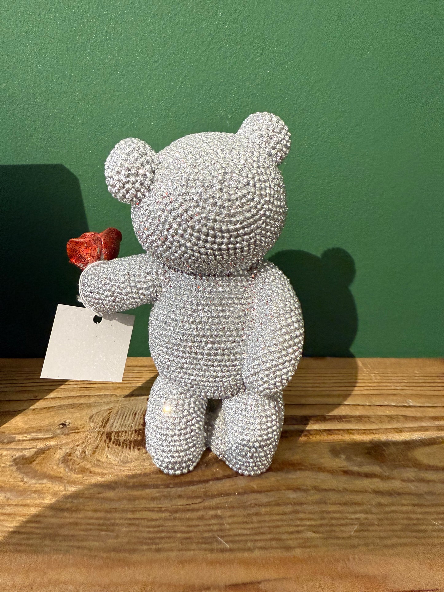 Süße Figur  – Bär mit Blume