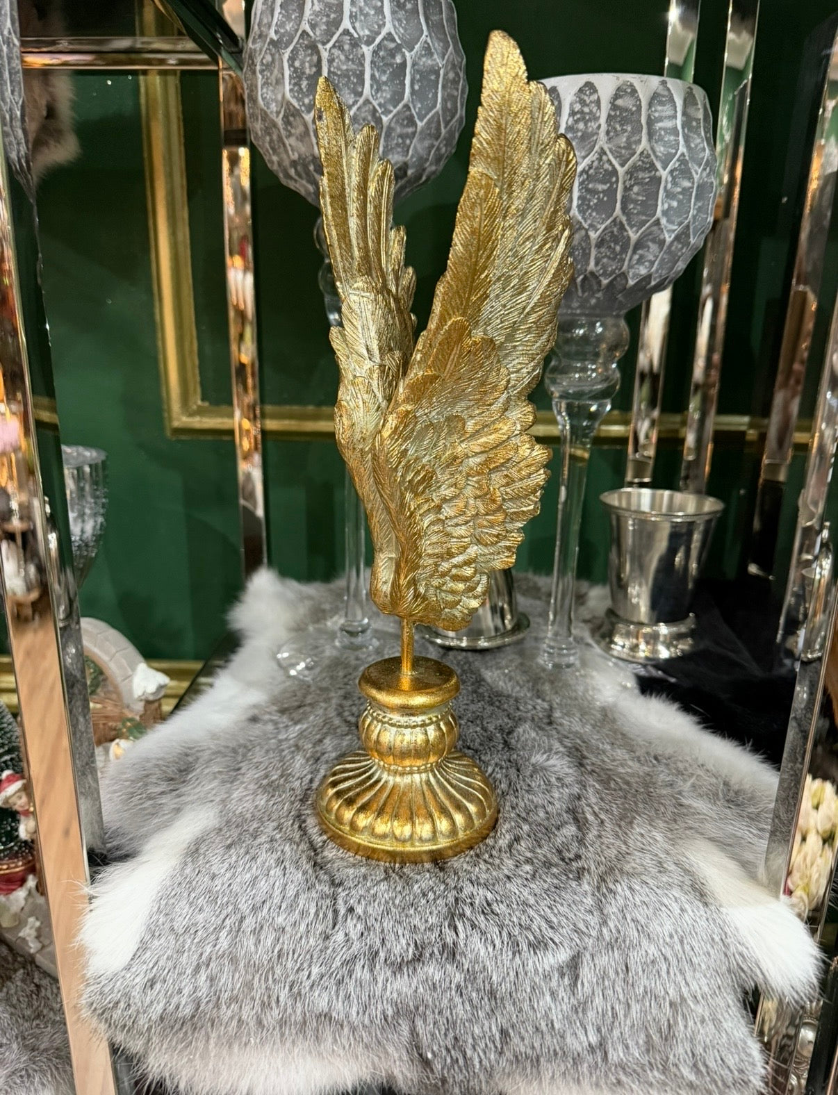 ✨ Dekorative Engelsflügel – Edle Gold Deko ✨