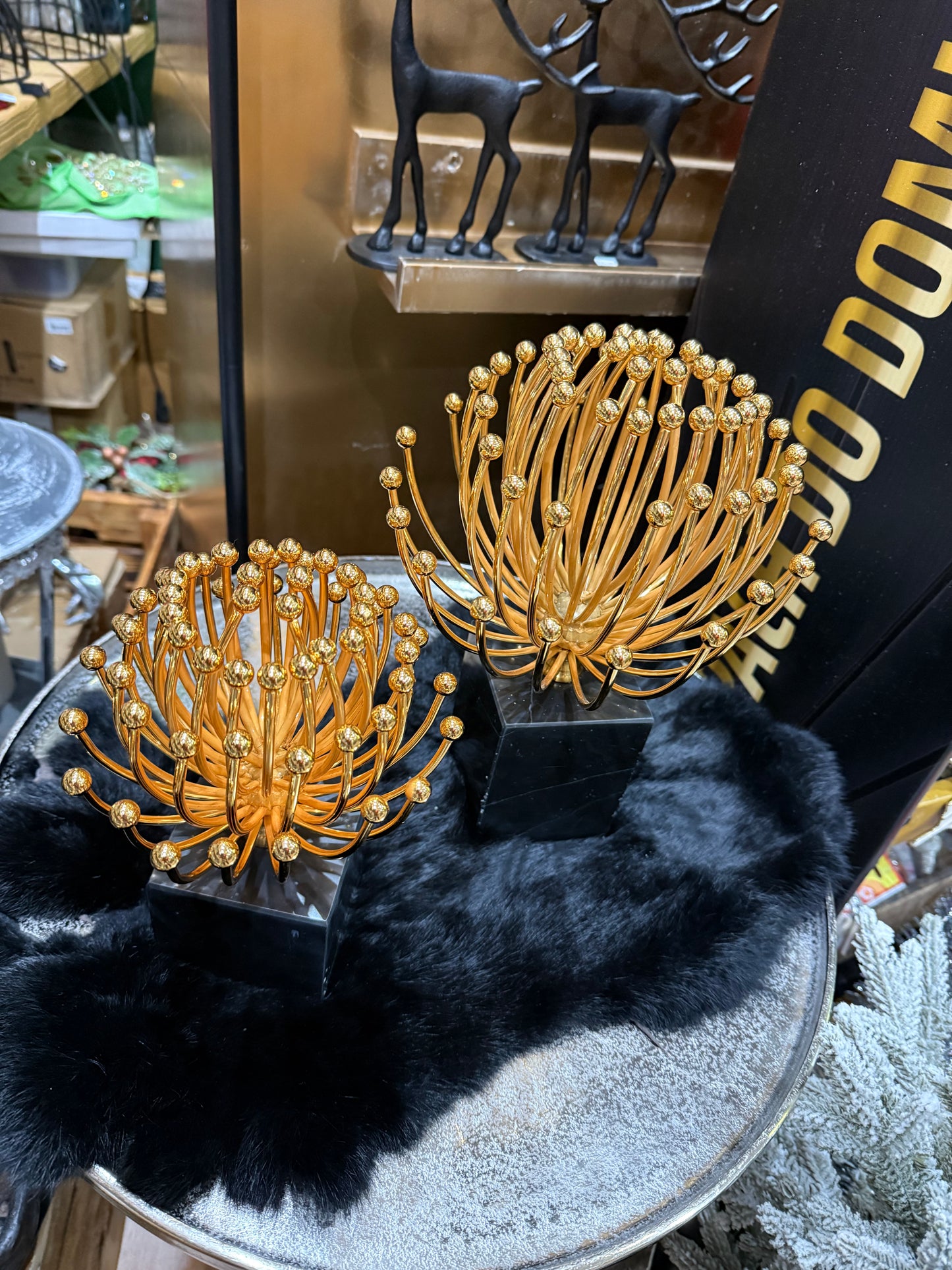 Luxus Design Deko-Set – Gold