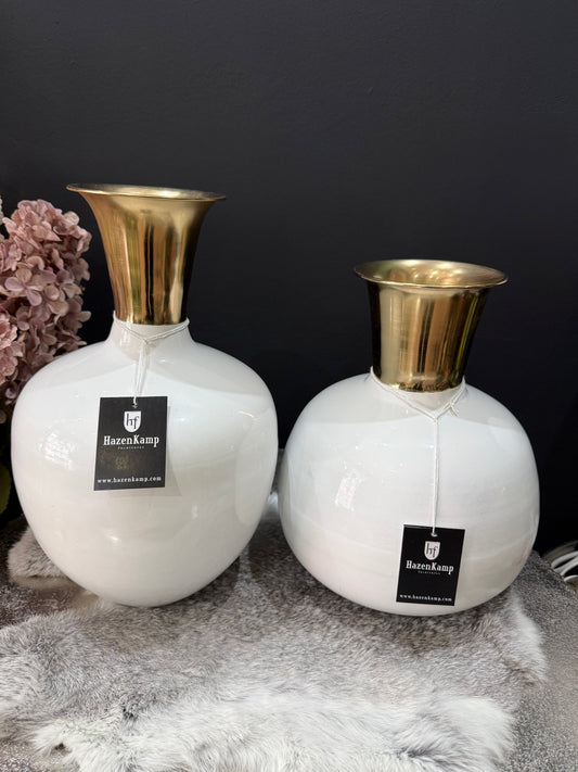 ✨ Luxus Metallvasen Set – Eleganz für dein Zuhause ✨
