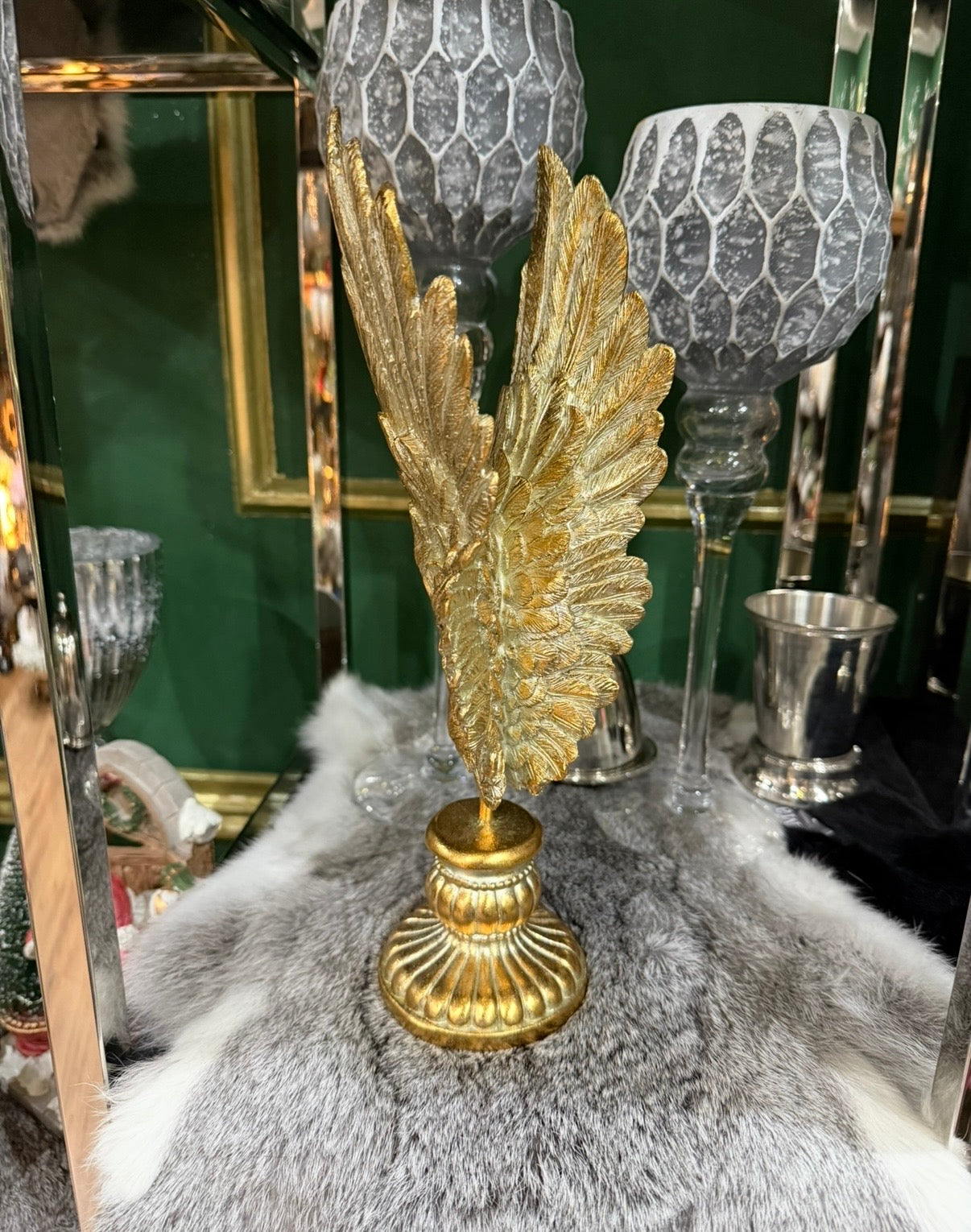 ✨ Dekorative Engelsflügel – Edle Gold Deko ✨