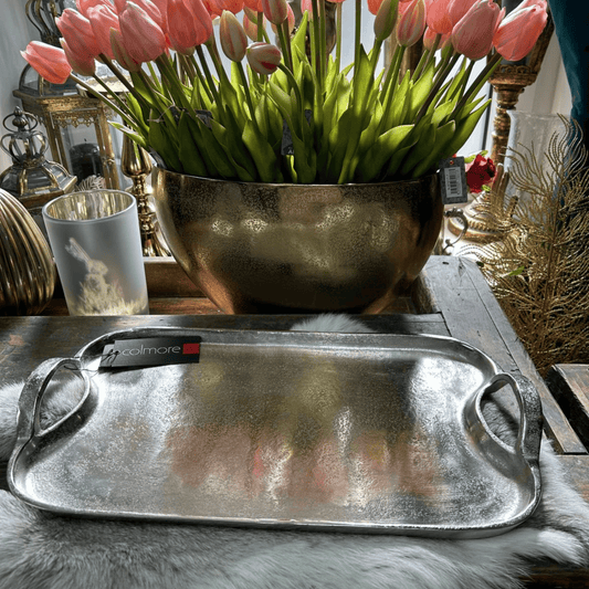 Metalltablett der Firma Colmore, 48cm x 20cm x 5cm