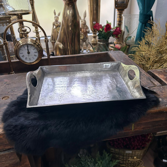 Metalltablett der Firma Hazen Camp