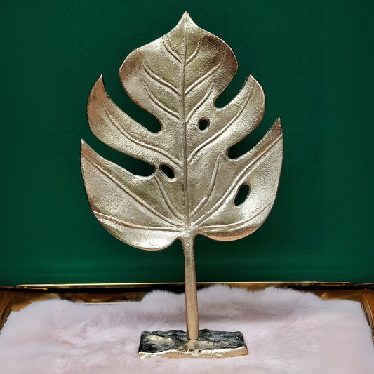 Metallblatt in Goldfarbe