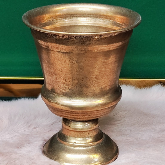 Metallvase