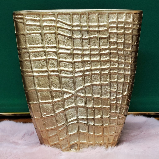 Metallvase