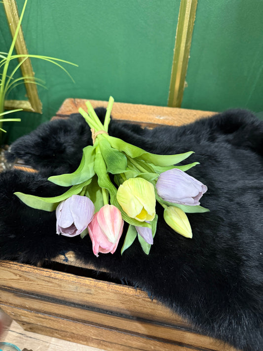 🌷 Silikon Tulpen – Hochwertige Frühlingsdeko (Real Touch) 🌷