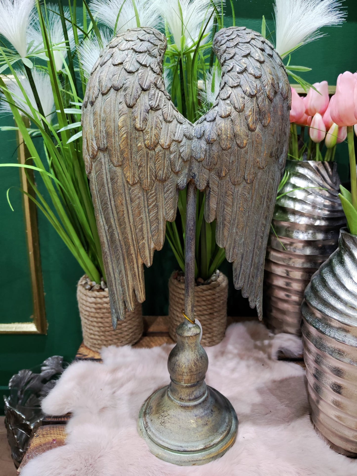 ✨ Dekorative Engelsflügel aus Polyresin – 51 cm ✨