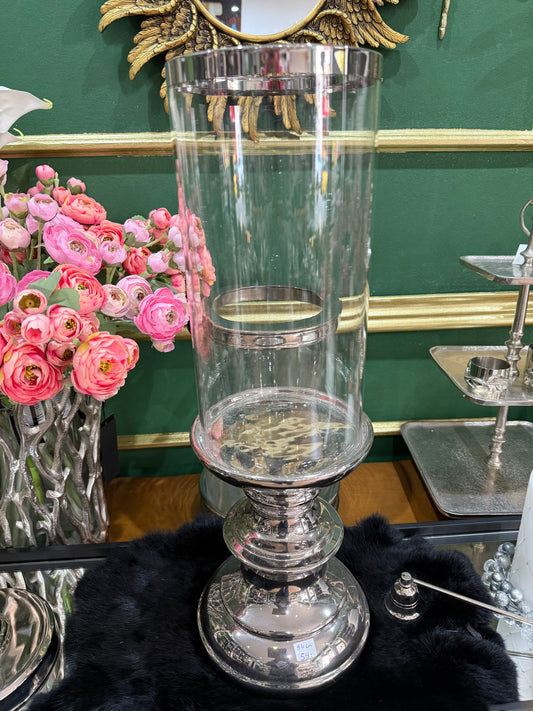 Eleganter Glas-Kerzenhalter