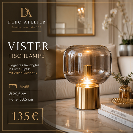 ✨ Elegante Tischlampe „Vister“ ✨