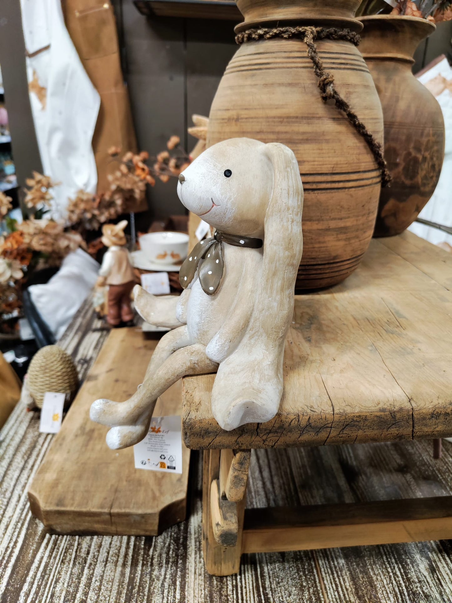 🐰 Dekorative Hasenfigur aus Polyresin 🐰