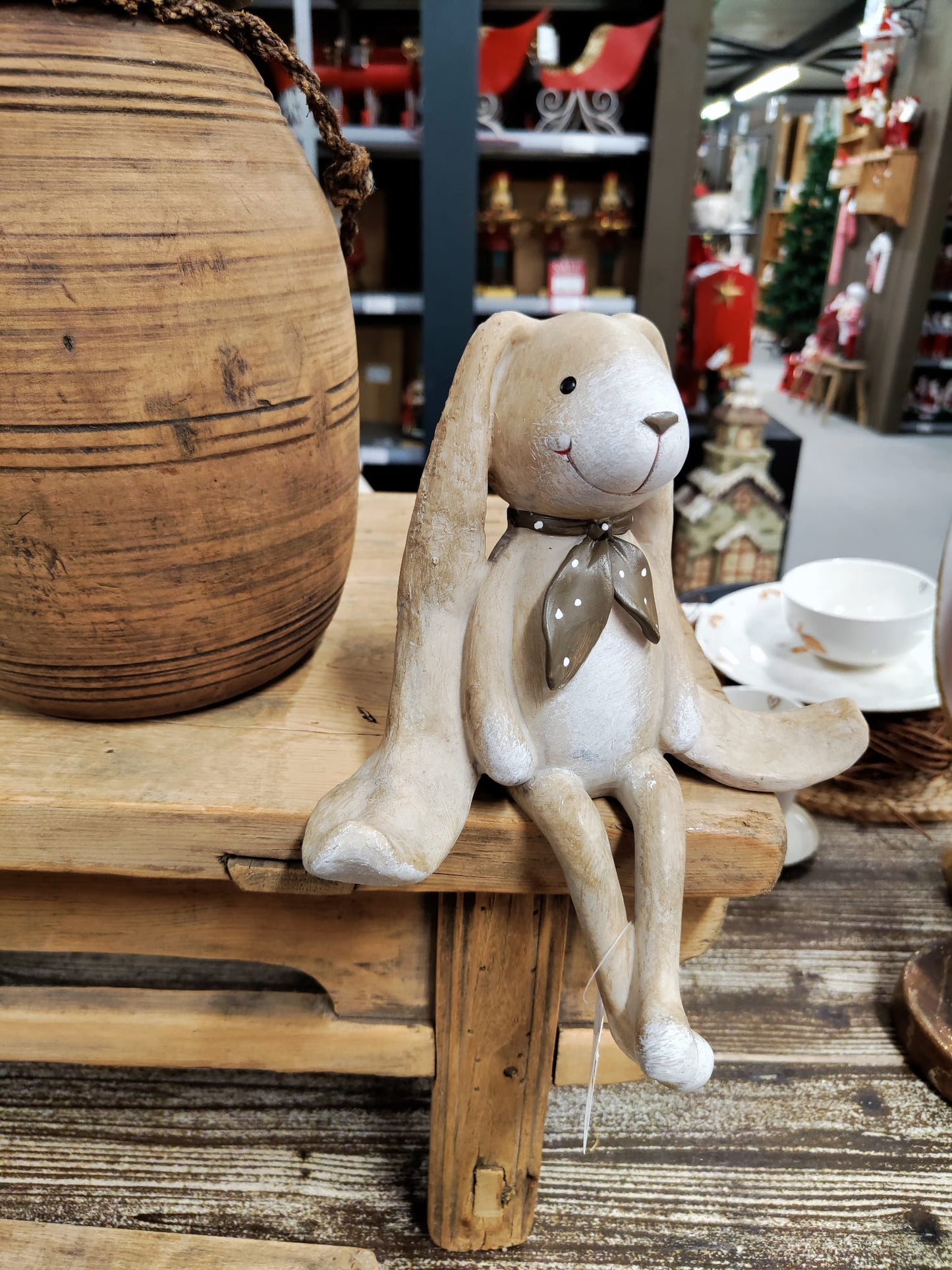 🐰 Dekorative Hasenfigur aus Polyresin 🐰